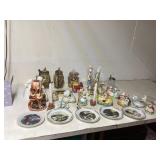 Decorative Figurines, Plates, and Collectibles