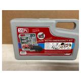 35-Piece Auto Emergency Kit in Case