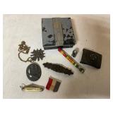 Military Badges, Belt Buckle, and Accessories