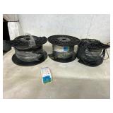 Three Spools of Electrical Wire