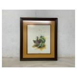 Framed Print A Pair of Quail' by Balke