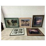 5 Framed Art Prints