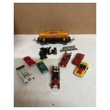 Shell Tanker Railcar and Die-Cast Vehicles