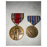 World War II and American Campaign Medals