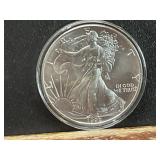 1992 UNCIRCULATED SILVER EAGLE