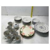Cordella and Franciscan Dinnerware