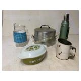 Kitchenware with Vintage Cookware