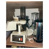 Collection of Kitchen Appliances and Cookware