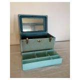 Samsonite Train Case with Mirror and Tray