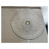 Glass Cake Stand and Dome Cover Set