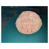 Woven Basket with Arched Handle