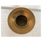 Brass Water Storage Vessel with Wide Rim