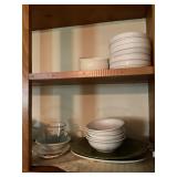 Assorted Ceramic and Glass Dishware Set
