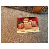 Fifth Avenue Luggage Set with Leather Trim