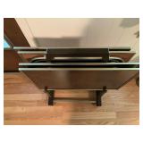 Set of TV Tray Tables with Rolling Stand