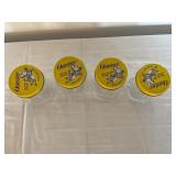 Set of 4 Osterizer Glass Blender Jars with Lids