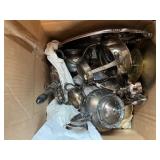 Mixed Lot of Silver-Plated Tableware and Accessori