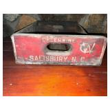 Cheerwine Wooden Crate, Salisbury, NC