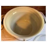Vintage Crock-Pot Slow Cooker with Floral Design