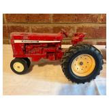Red Die-Cast Tractor and Trailer Toy Set