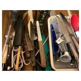 Collection of Assorted Kitchen Utensils