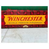 Winchester Firearms Box with Red Plaid Design