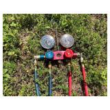 HVAC Manifold Gauge Set With Hoses