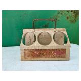 Vintage Coca-Cola Bottle Carrier with Handle