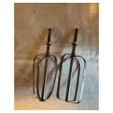 Vintage Stand Mixer with Glass Bowls and Attachmen