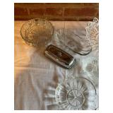 Collection of Pressed Glass Tableware