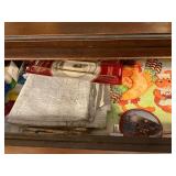 Five-Drawer Wooden Chest of Drawers