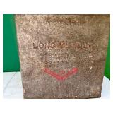 Vintage Galvanized Metal Storage Bin