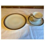 Rosenthal Porcelain Dinnerware with Gold Trim