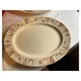 Assorted Ceramic Platters and Serving Dishes
