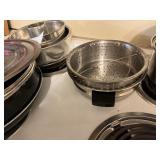 Assorted Stainless Steel and Nonstick Cookware