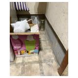 Assorted Household Storage and Decorative Items