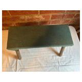 Wooden Step Stool with Upholstered Top