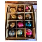 Shiny Brite Glass Christmas Ornaments in Box