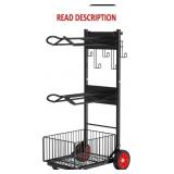 Rolling Saddle with Wheel Horse Tack Dolly Heavy D