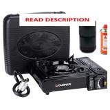 Camplux Dual Fuel Propane & Butane Stove with Carr