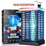 Bug Zapper Outdoor, 2025 Upgraded Mosquito Zapper