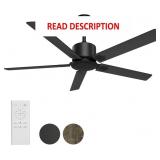 BECLOG Ceiling Fan with Remote Control, Ceiling Fa
