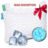 Cooling Bed Pillows for Sleeping 2 Pack Shredded M