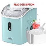 Nugget Ice Maker Countertop, Silonn Chewable Pelle