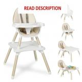 Baby Highchair,6 in 1 High Chairs for Babies and T