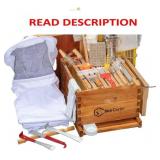 BeeCastle 10-Frame Bee Hives and Supplies Starter