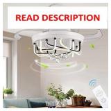 DLLT 40W Ceiling Fan with LED Lights, 42 Inch Mode