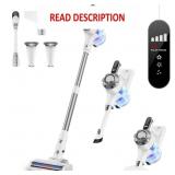 Cordless Vacuum Cleaner, 8-in-1 Lightweight Stick
