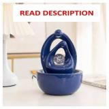 Ceramic Tabletop Water Fountain Feature for Indoor