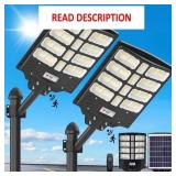 Kifflux 5000W Solar Street Lights Outdoor - Solar